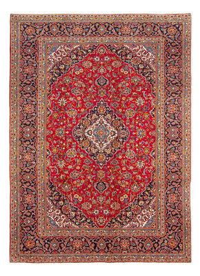 Alfombra persa - Keshan - 350 x 264 cm - rojo