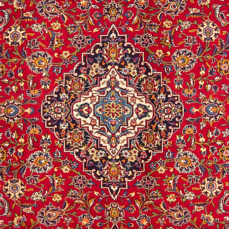 Alfombra persa - Keshan - 350 x 264 cm - rojo