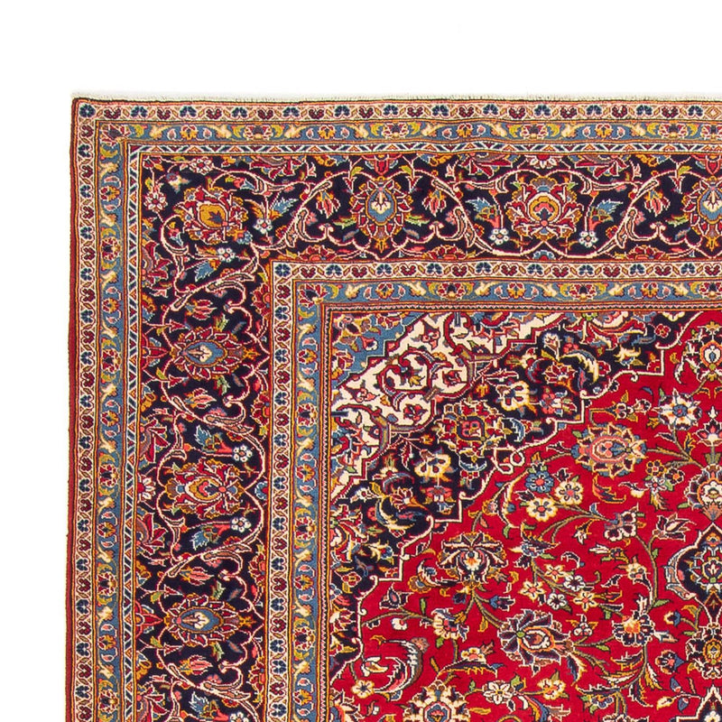 Alfombra persa - Keshan - 350 x 264 cm - rojo