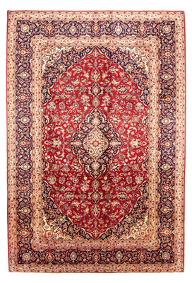 Alfombra persa - Keshan - 367 x 252 cm - rojo