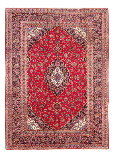 Kashan Alfombra 256x362cm - Alfombra persa - rojo