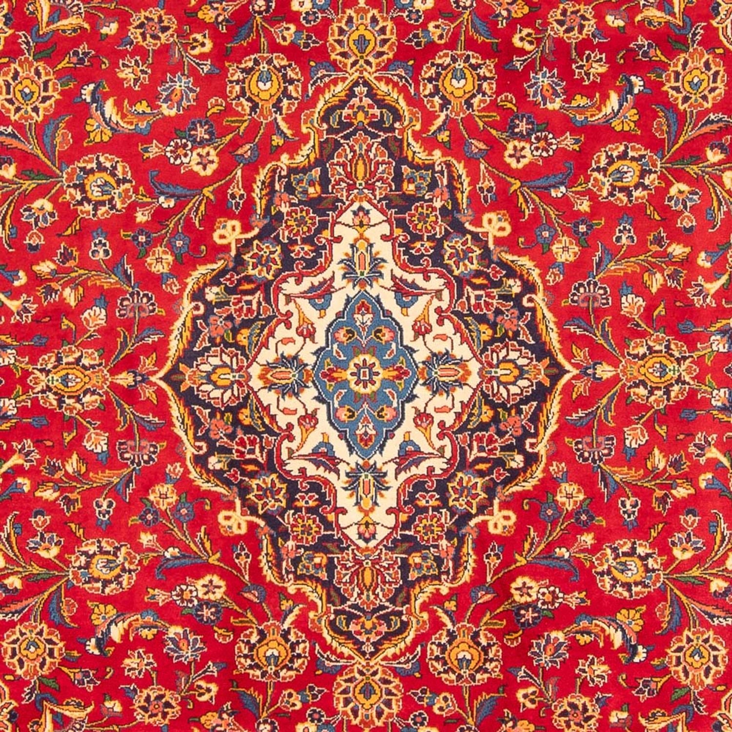 Alfombra persa - Keshan - 370 x 252 cm - óxido