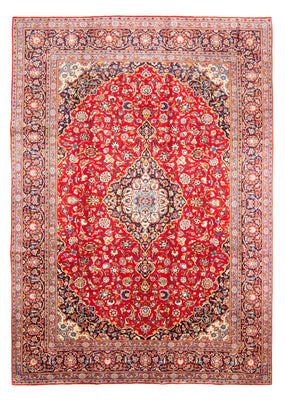 Alfombra persa - Keshan - 359 x 260 cm - rojo