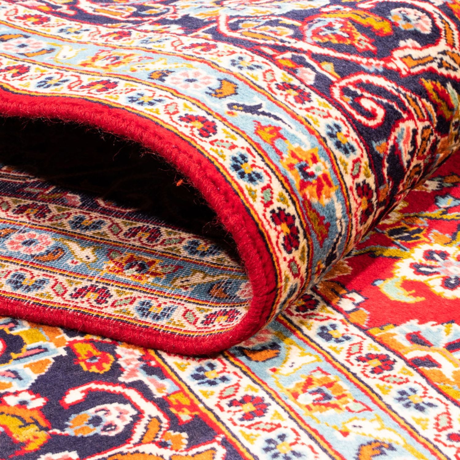 Alfombra persa - Keshan - 380 x 248 cm - rojo