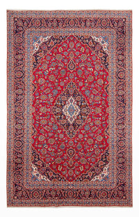 Alfombra persa - Keshan - 378 x 250 cm - rojo