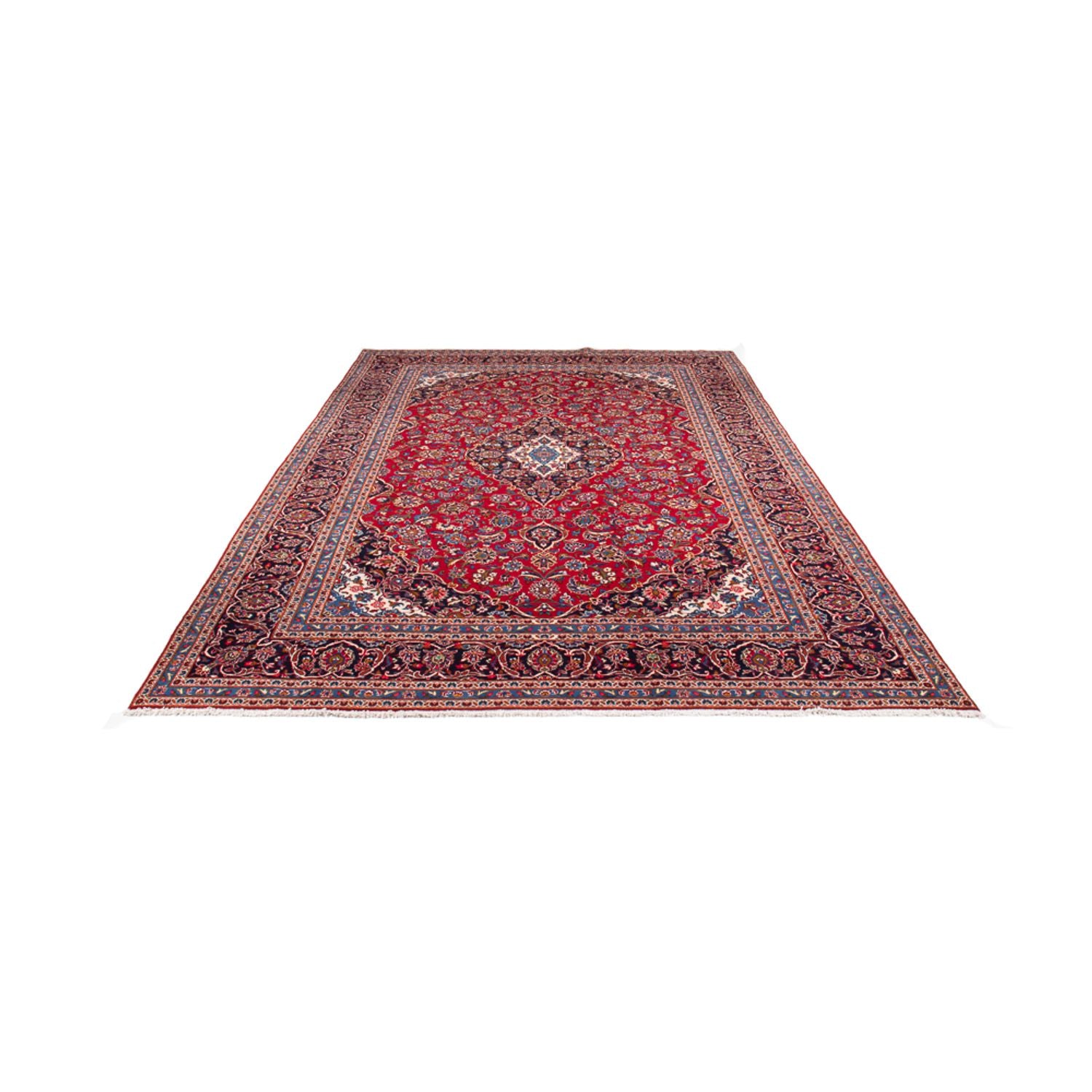 Alfombra persa - Keshan - 378 x 250 cm - rojo
