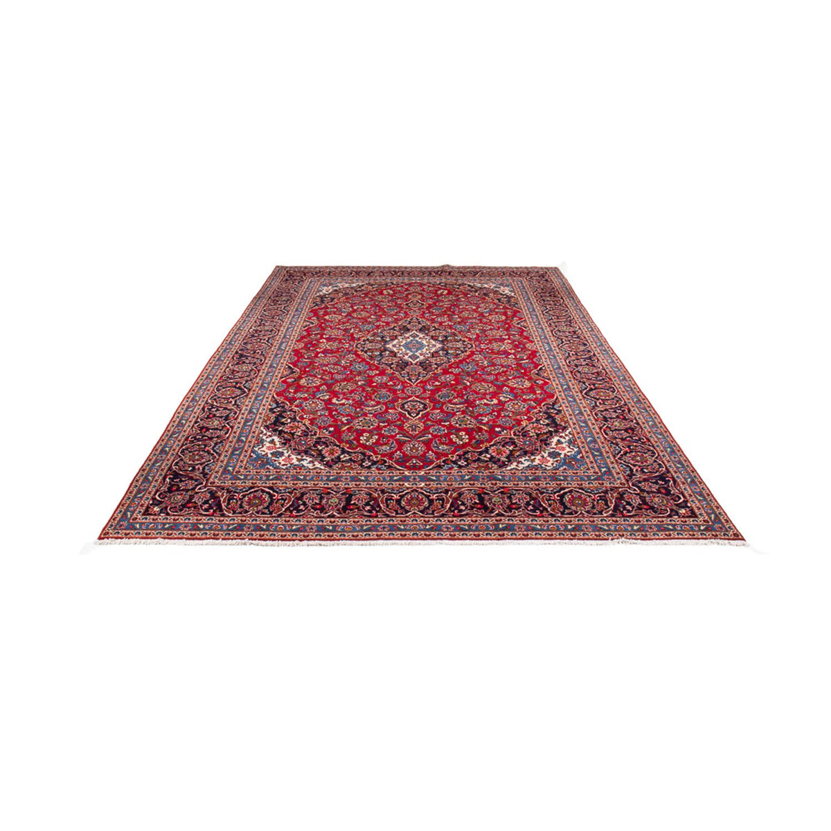 Alfombra persa - Keshan - 378 x 250 cm - rojo