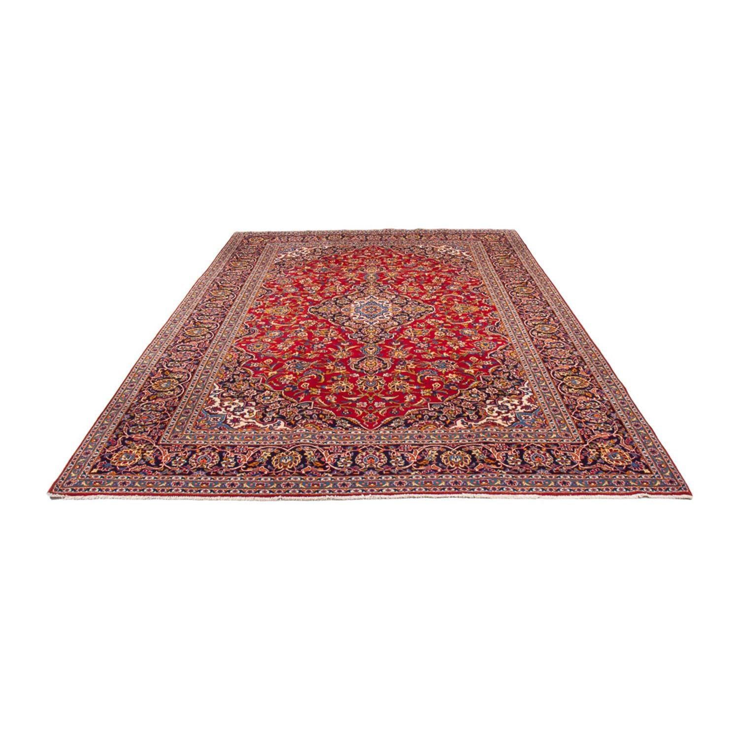 Alfombra persa - Keshan - 365 x 260 cm - rojo
