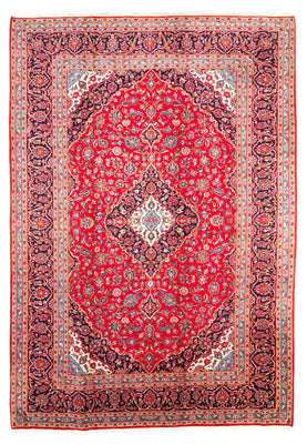 Alfombra persa - Keshan - 370 x 258 cm - rojo