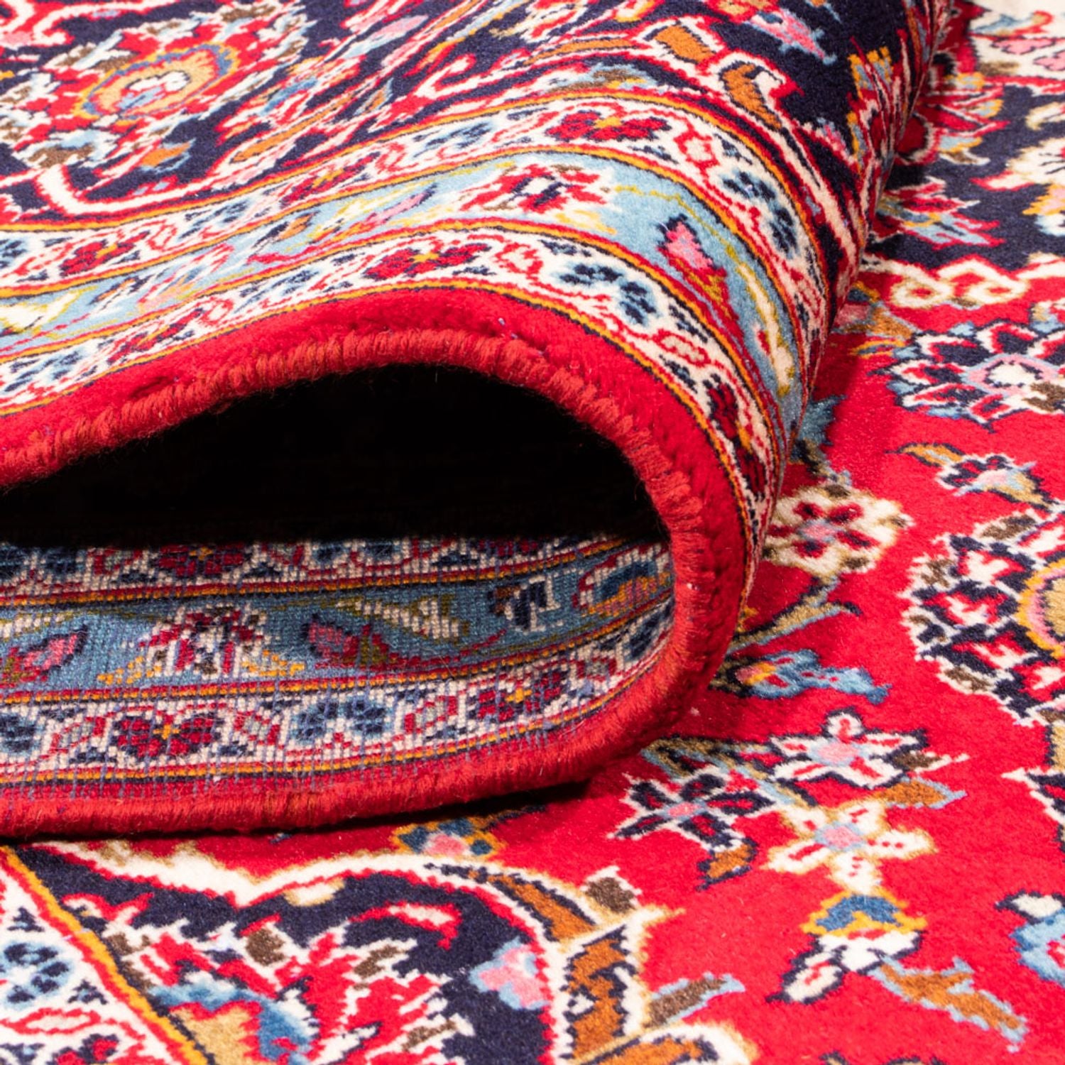 Alfombra persa - Keshan - 370 x 258 cm - rojo