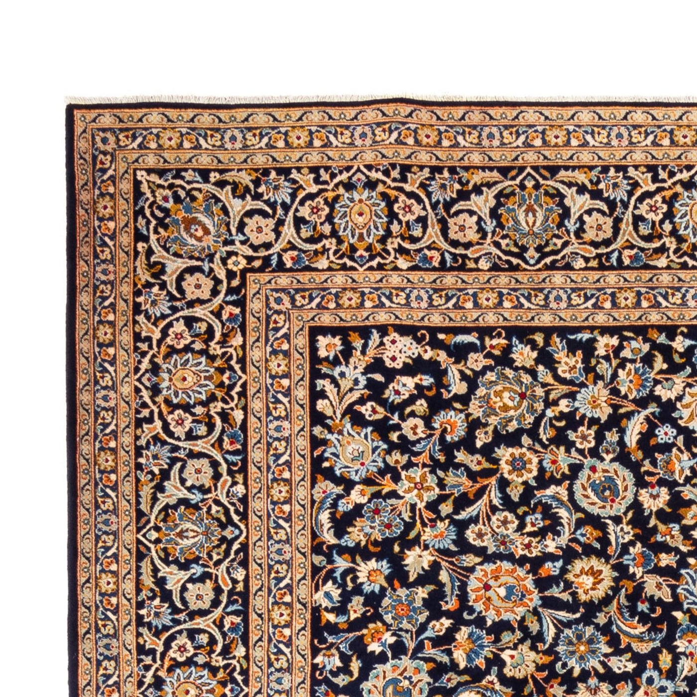 Kashan Alfombra 369x267cm - Alfombra persa