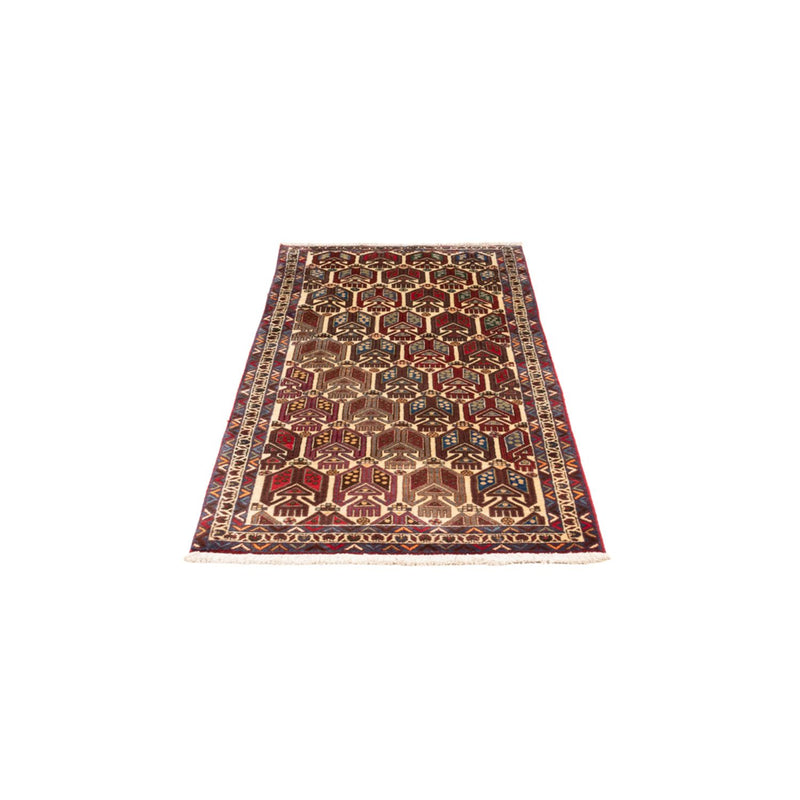 Alfombra persa - Nómada - 165 x 75 cm - multicolor