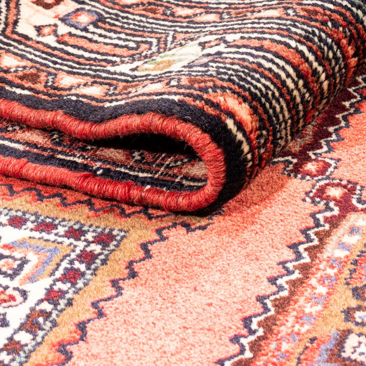 Alfombra de pasillo Alfombra persa - Nómada - 185 x 75 cm - rojo