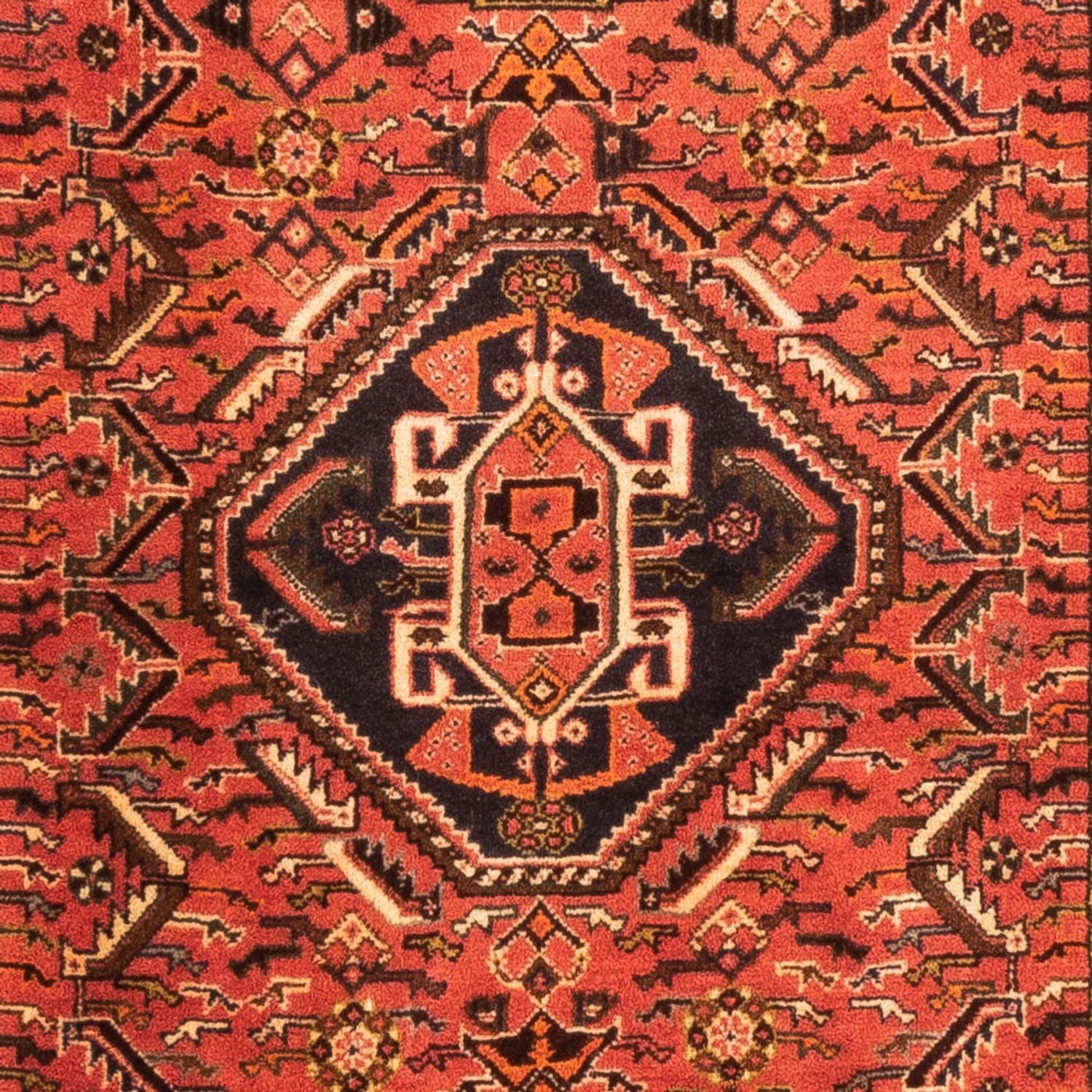 Alfombra de pasillo Alfombra persa - Nómada - 214 x 86 cm - rojo