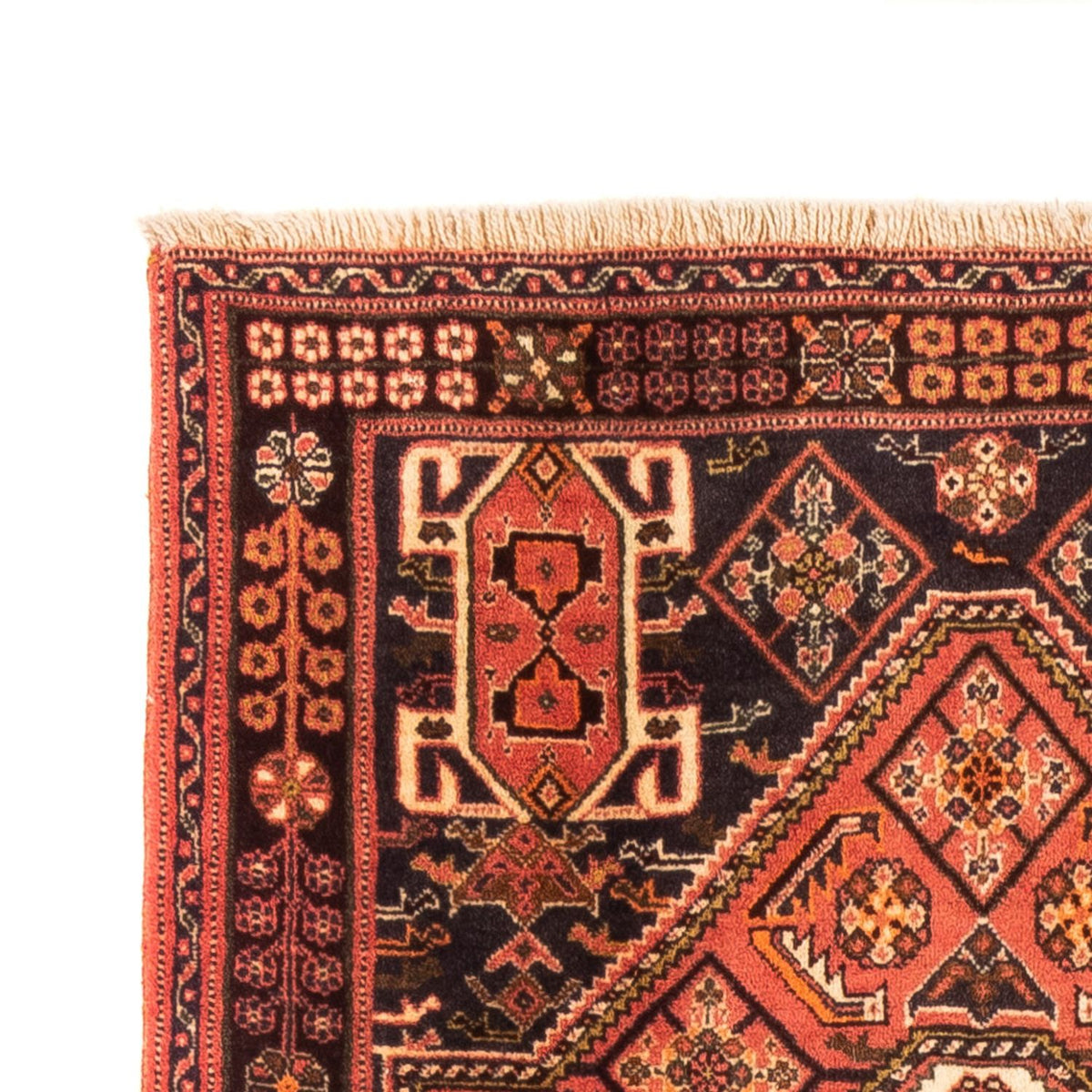 Alfombra de pasillo Alfombra persa - Nómada - 214 x 86 cm - rojo