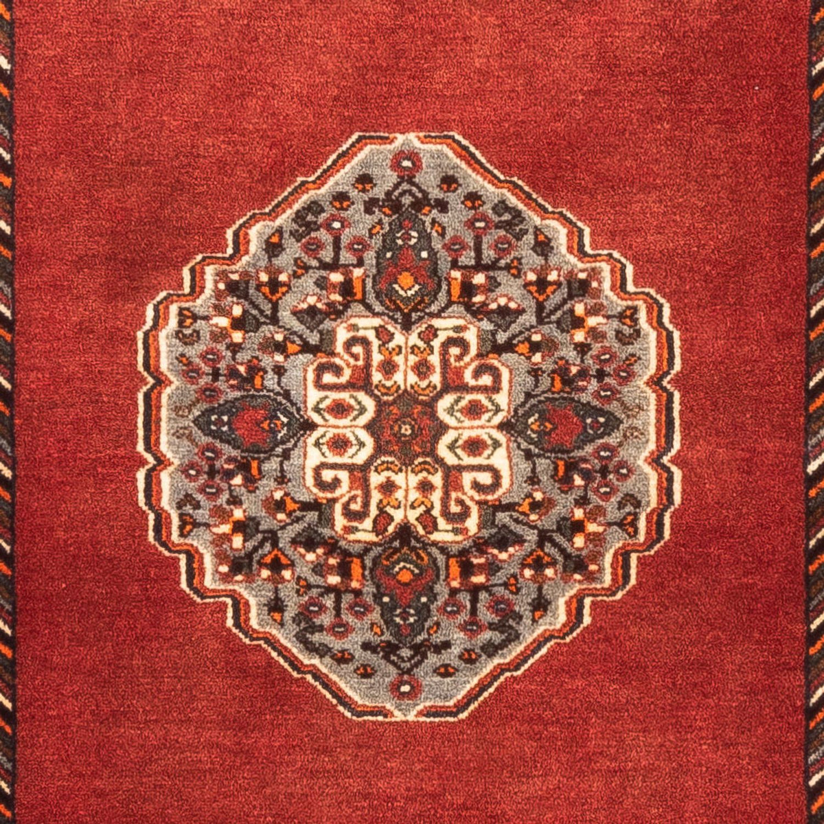 Alfombra de pasillo Alfombra persa - Nómada - 207 x 84 cm - rojo