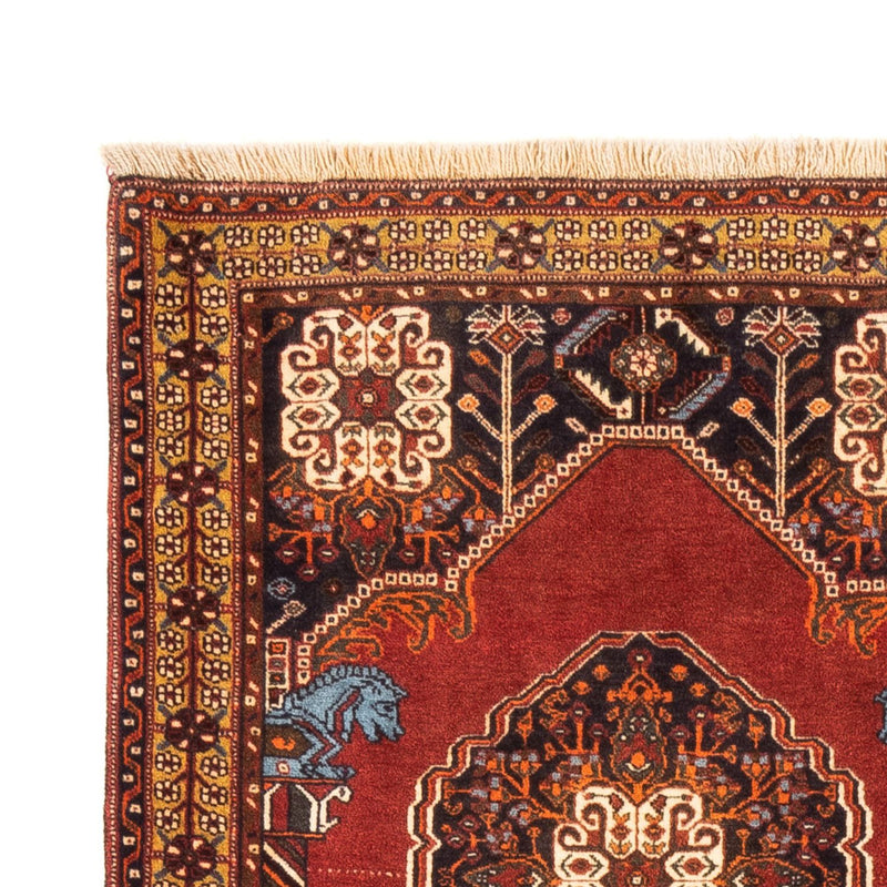 Alfombra de pasillo Alfombra persa - Nómada - 207 x 84 cm - rojo