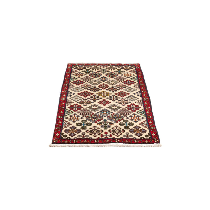 Alfombra de pasillo Alfombra persa - Nómada - 155 x 68 cm - crema