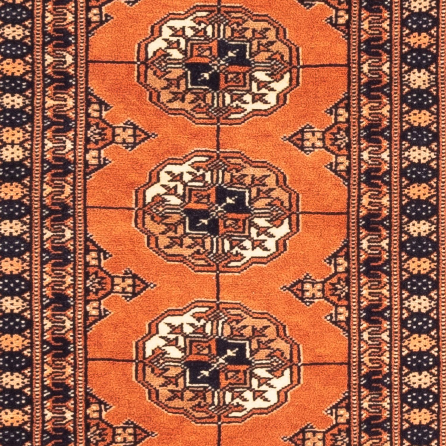 Alfombra de pasillo Alfombra Turkaman - 193 x 52 cm - naranja