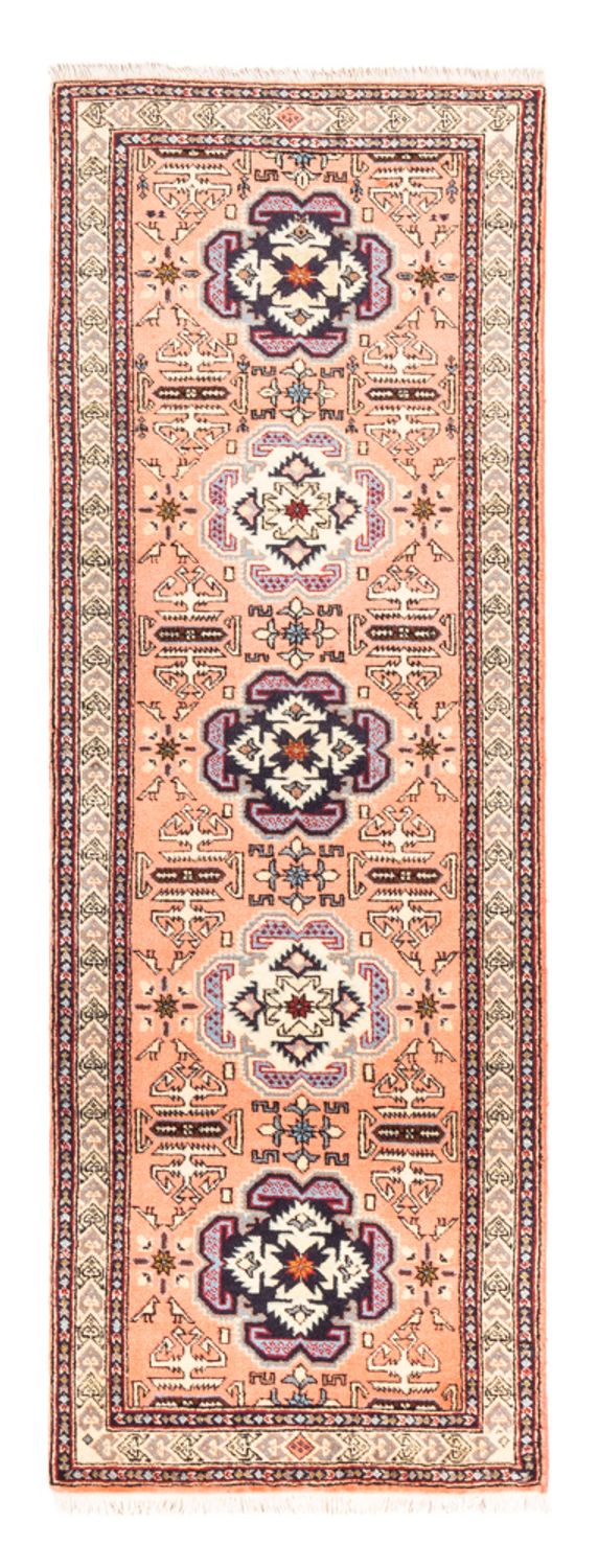 Alfombra de pasillo Alfombra persa - Nómada - 185 x 64 cm - salmón