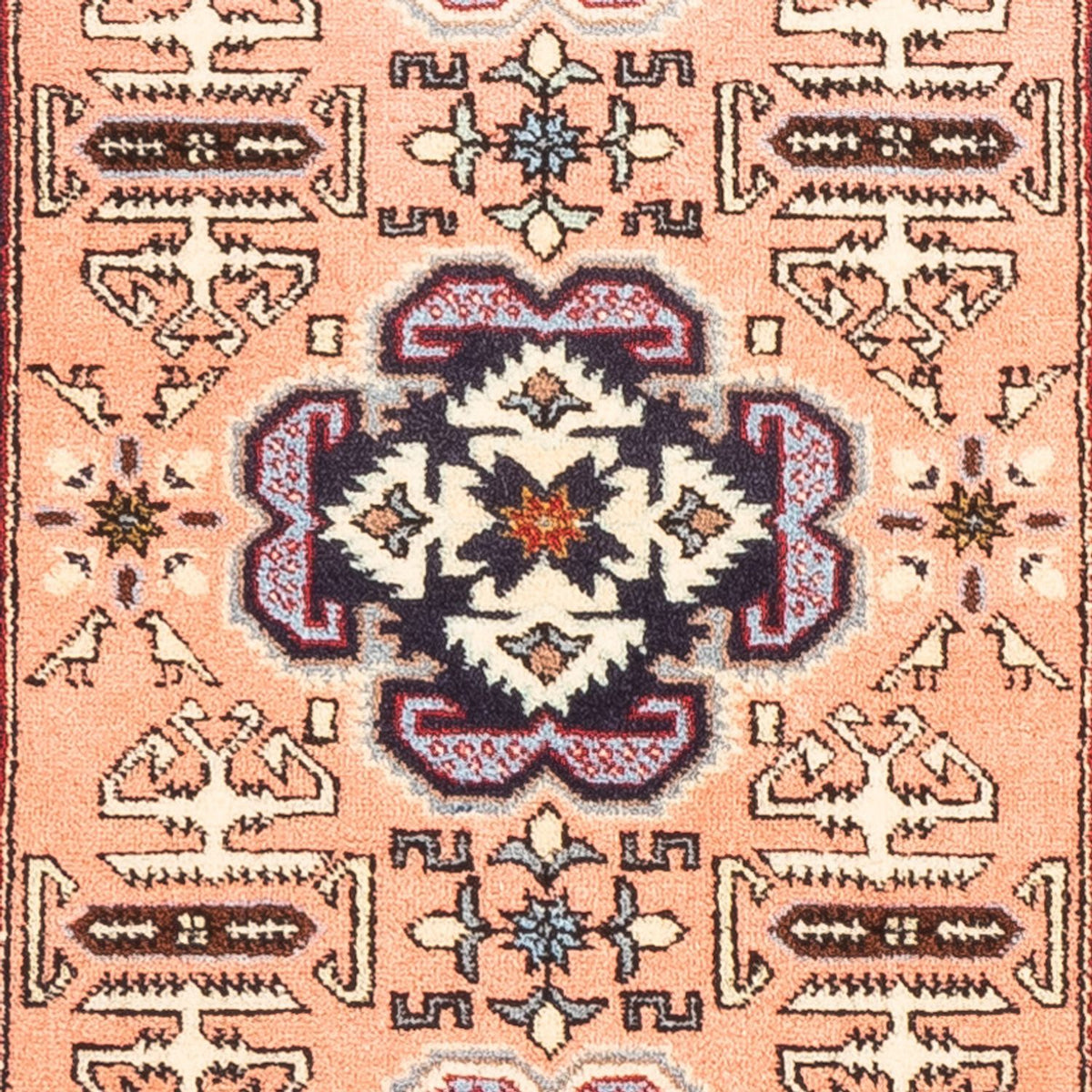 Alfombra de pasillo Alfombra persa - Nómada - 185 x 64 cm - salmón