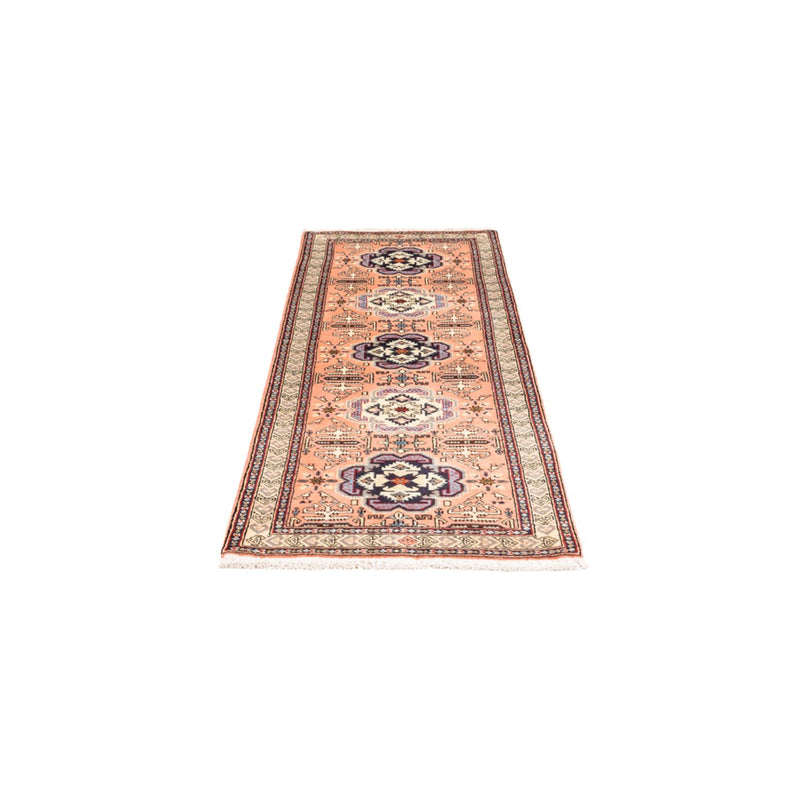 Alfombra de pasillo Alfombra persa - Nómada - 185 x 64 cm - salmón