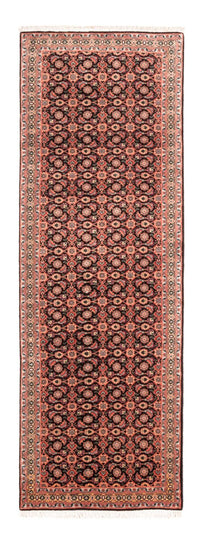 Alfombra de pasillo Alfombra Persa - Tabriz - Real - 198 x 67 cm - azul oscuro – product image
