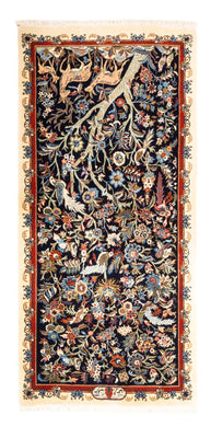 Alfombra de pasillo Alfombra persa - Clásica - 188 x 90 cm - azul oscuro
