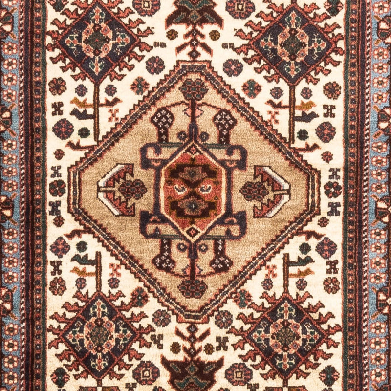 Alfombra de pasillo Alfombra persa - Nómada - 202 x 80 cm - crema