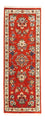 Alfombra de pasillo Alfombra persa - Clásica - 167 x 60 cm - rojo