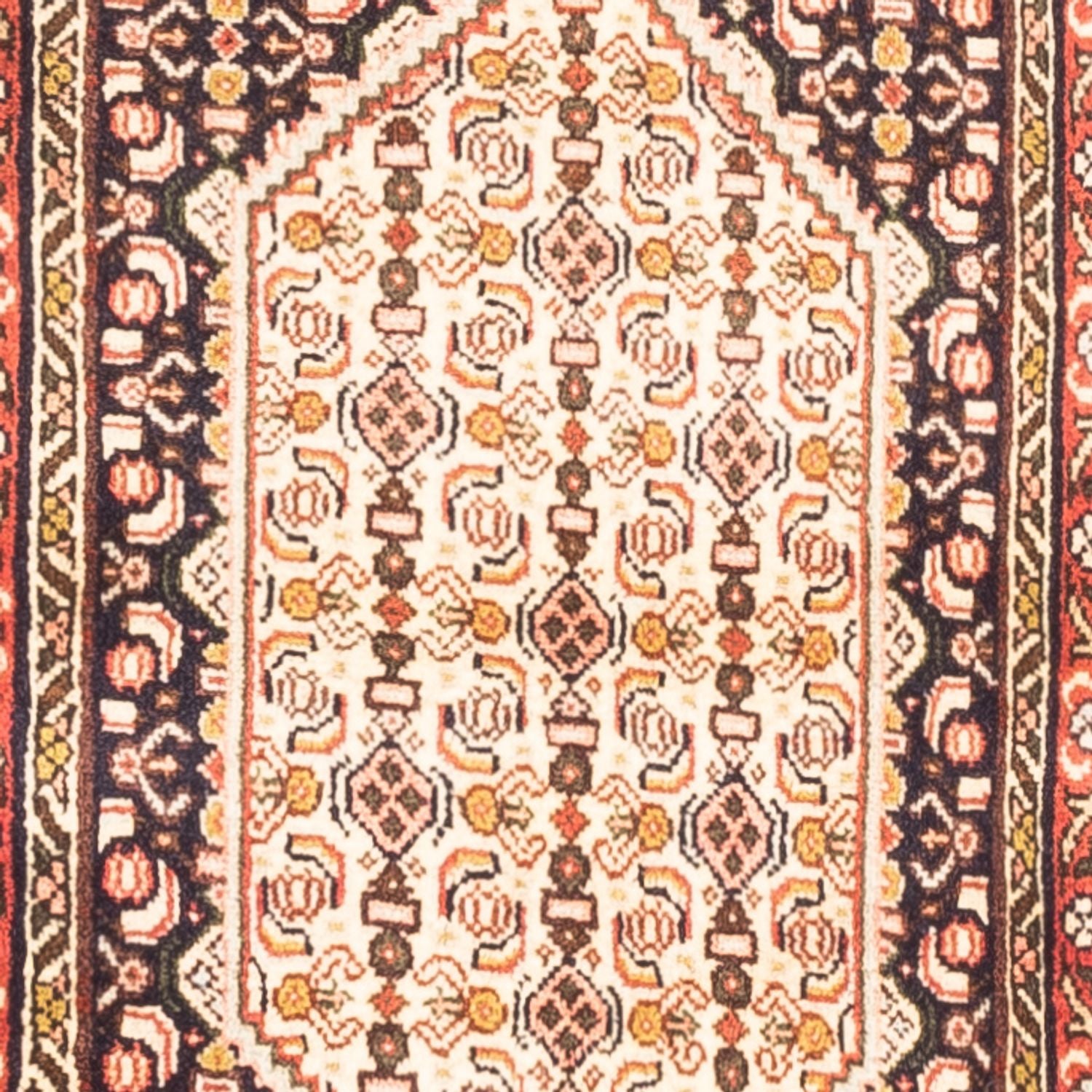 Alfombra de pasillo Alfombra persa - Clásica - 210 x 52 cm - crema