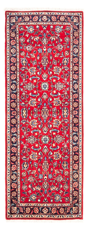 Alfombra de pasillo Alfombra persa - Keshan - 190 x 72 cm - rojo