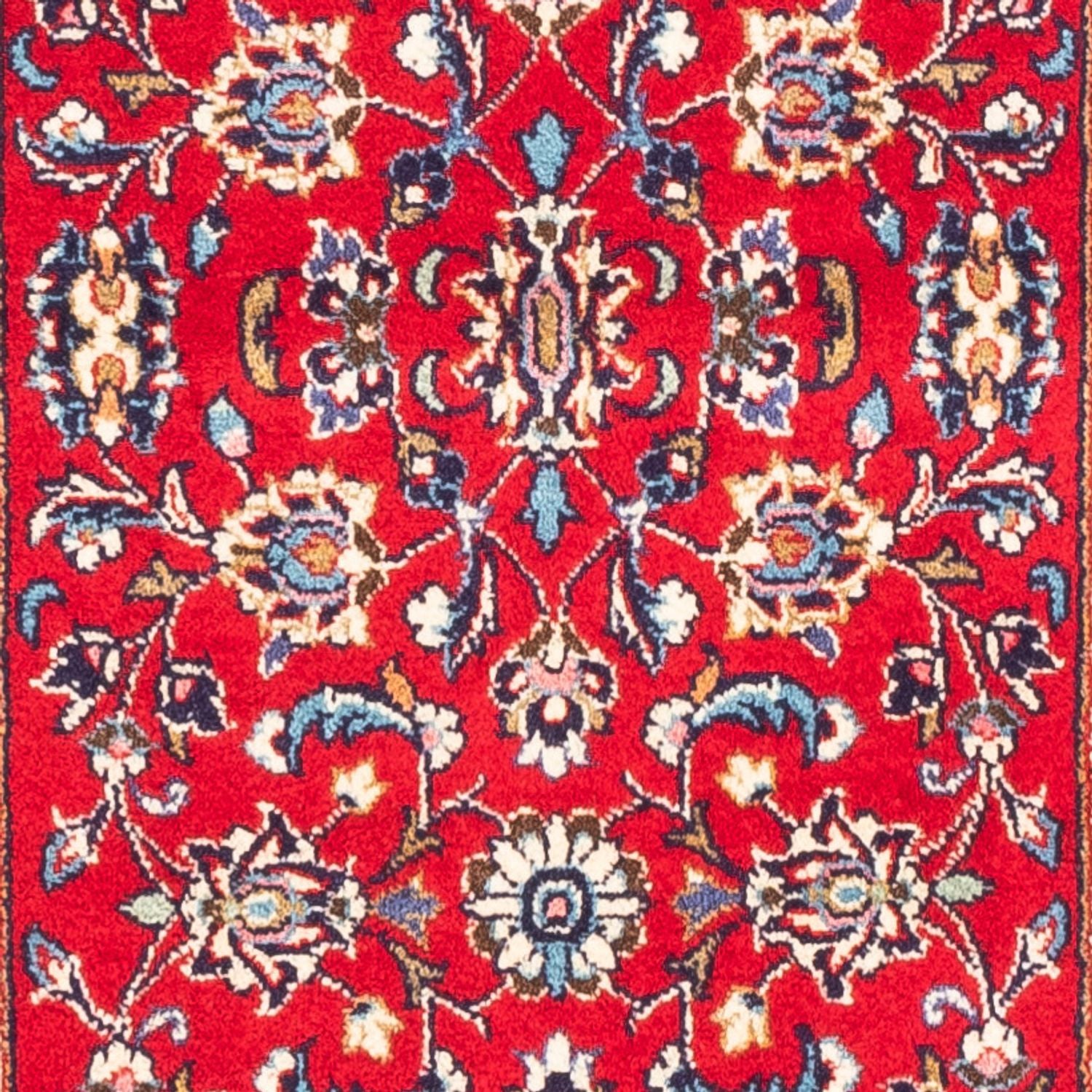 Alfombra de pasillo Alfombra persa - Keshan - 190 x 72 cm - rojo