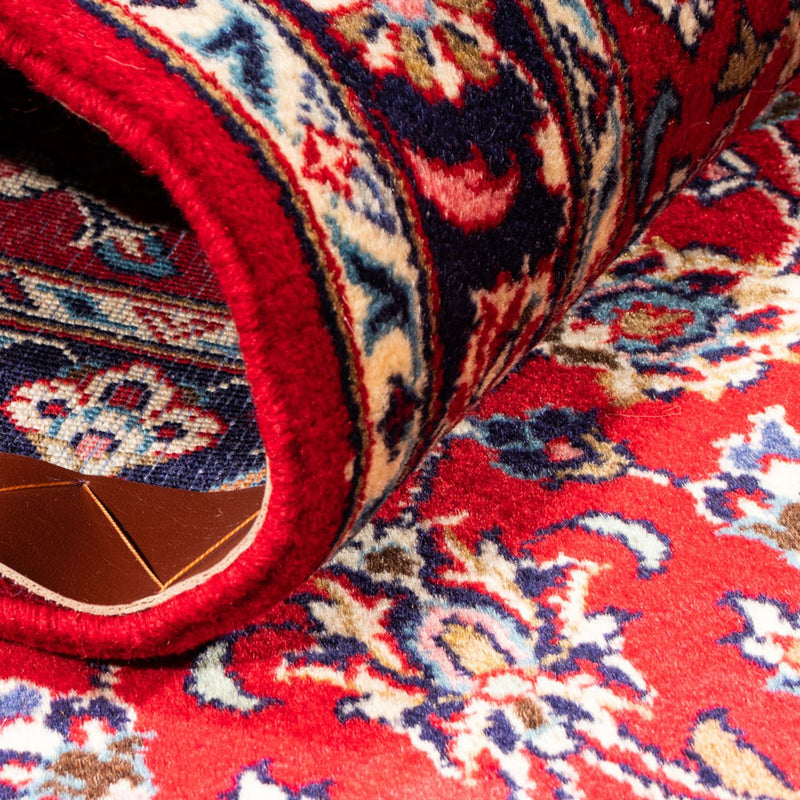 Alfombra de pasillo Alfombra persa - Keshan - 190 x 72 cm - rojo