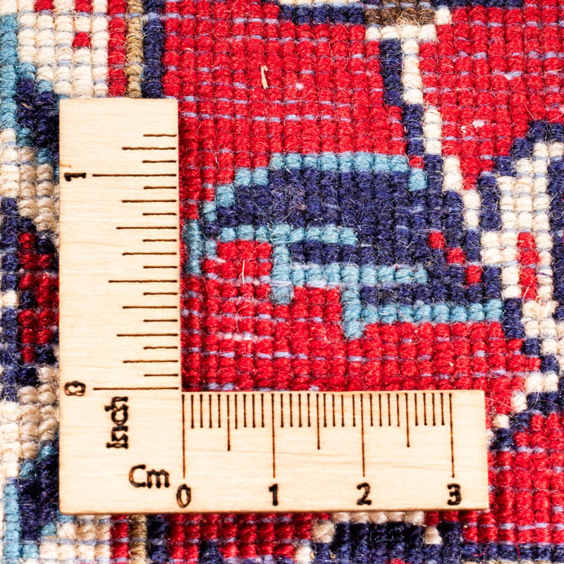 Alfombra de pasillo Alfombra persa - Keshan - 190 x 72 cm - rojo