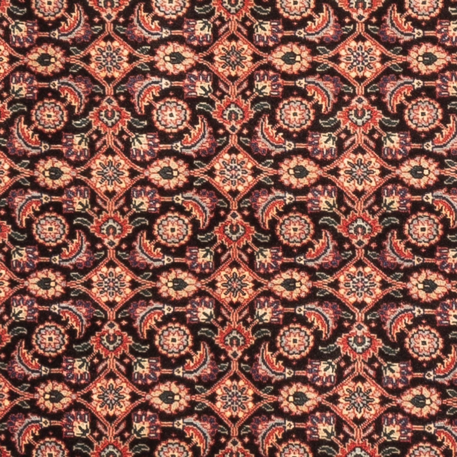 Alfombra de pasillo Alfombra Persa - Tabriz - Real - 200 x 68 cm - azul oscuro