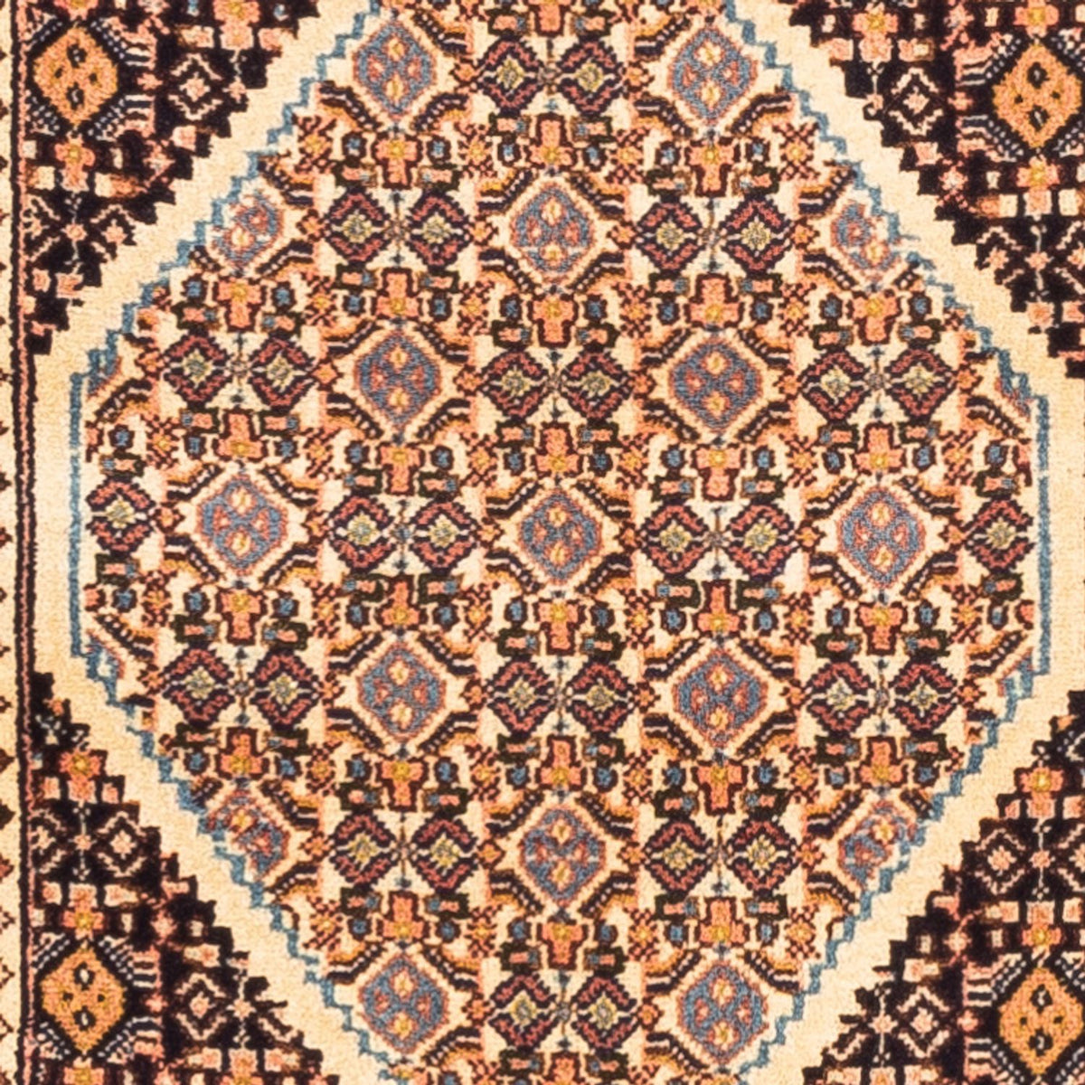 Alfombra de pasillo Alfombra persa - Clásica - 213 x 60 cm - beige oscuro