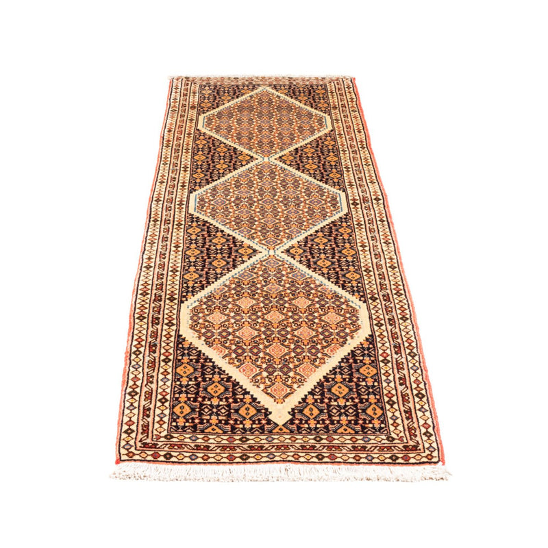 Alfombra de pasillo Alfombra persa - Clásica - 213 x 60 cm - beige oscuro