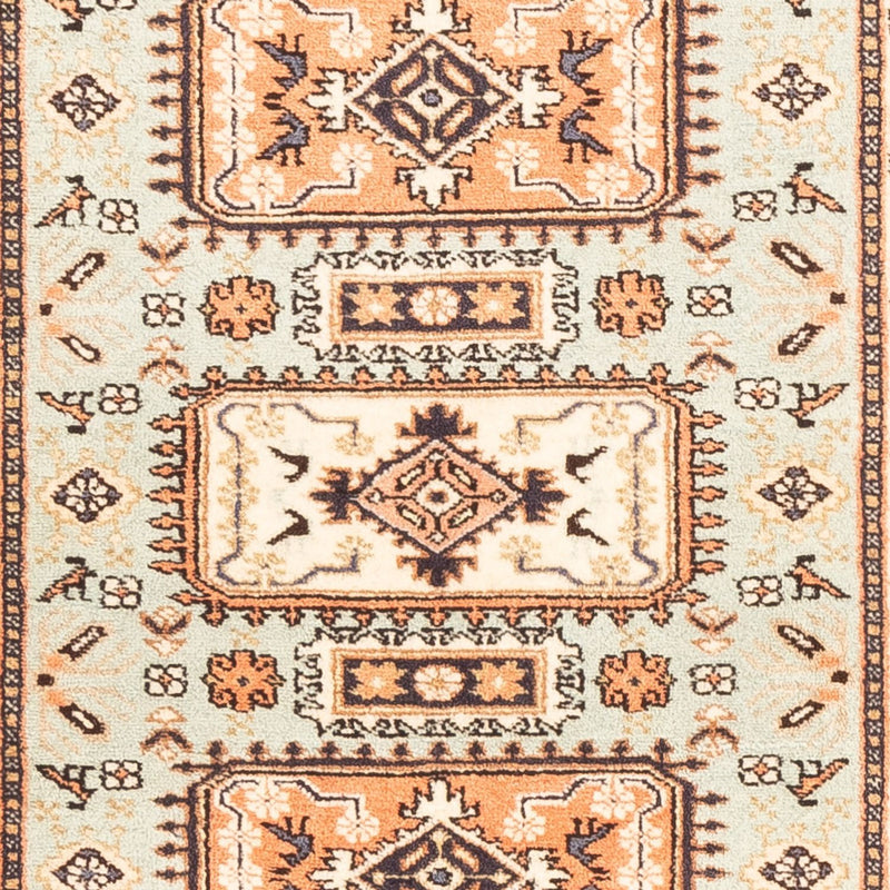 Alfombra de pasillo Alfombra persa - Nómada - 188 x 66 cm - verde claro
