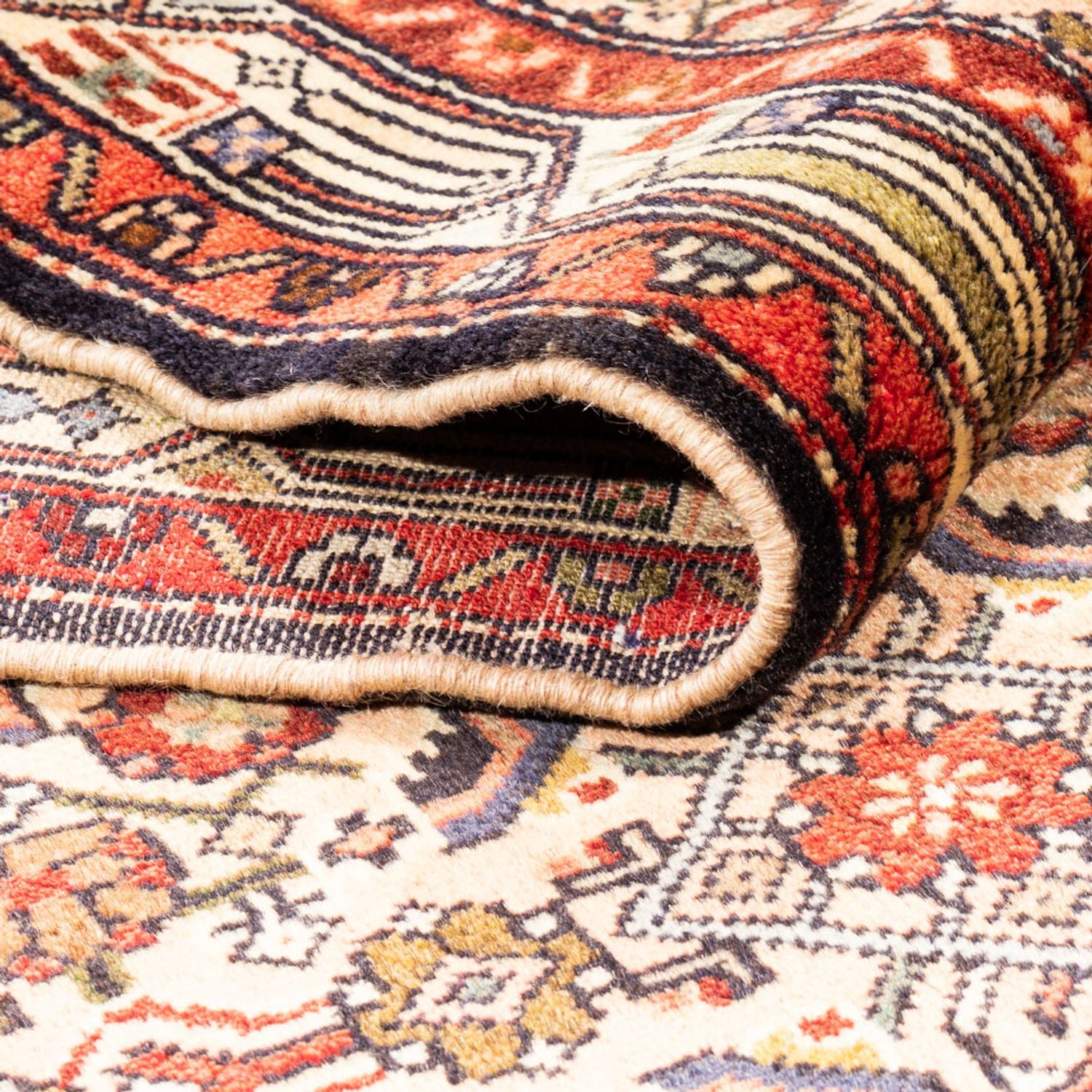 Alfombra de pasillo Alfombra persa - Nómada - 193 x 76 cm - rojo