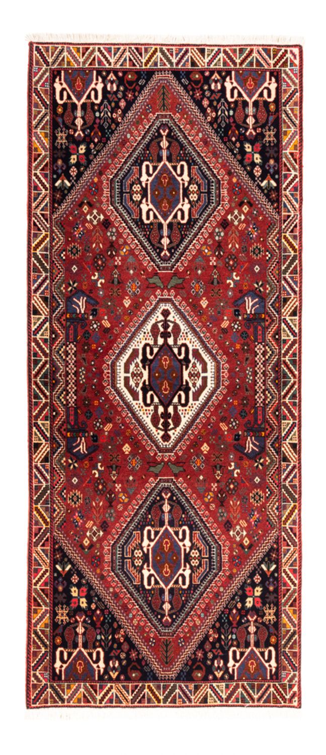 Alfombra de pasillo Alfombra persa - Nómada - 200 x 84 cm - rojo