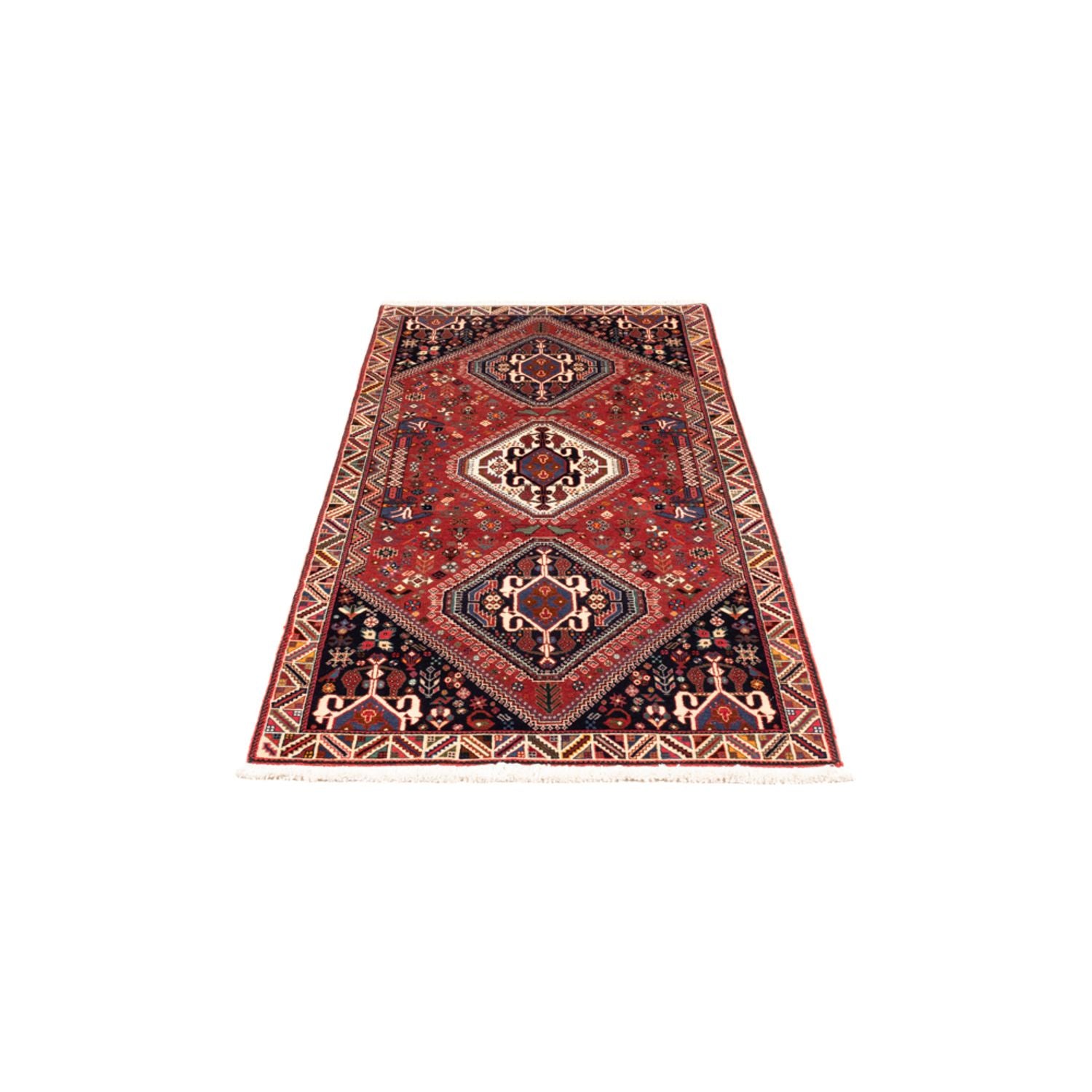 Alfombra de pasillo Alfombra persa - Nómada - 200 x 84 cm - rojo
