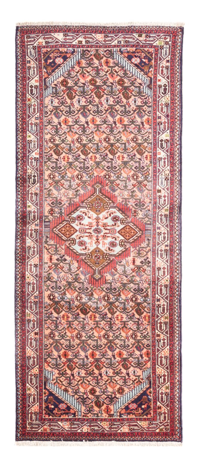 Alfombra de pasillo Alfombra persa - Nómada - 190 x 77 cm - rojo