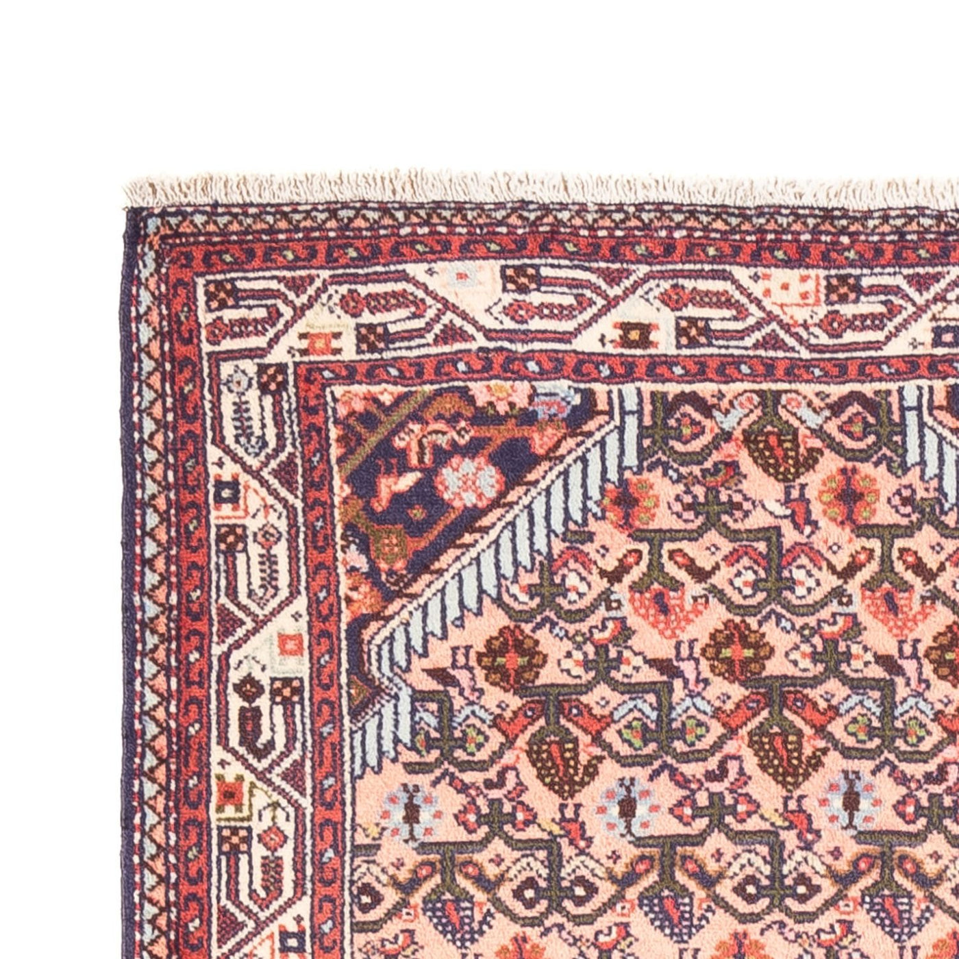 Alfombra de pasillo Alfombra persa - Nómada - 190 x 77 cm - rojo