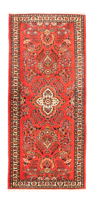 Alfombra de pasillo Alfombra persa - Nómada - 186 x 82 cm - salmón