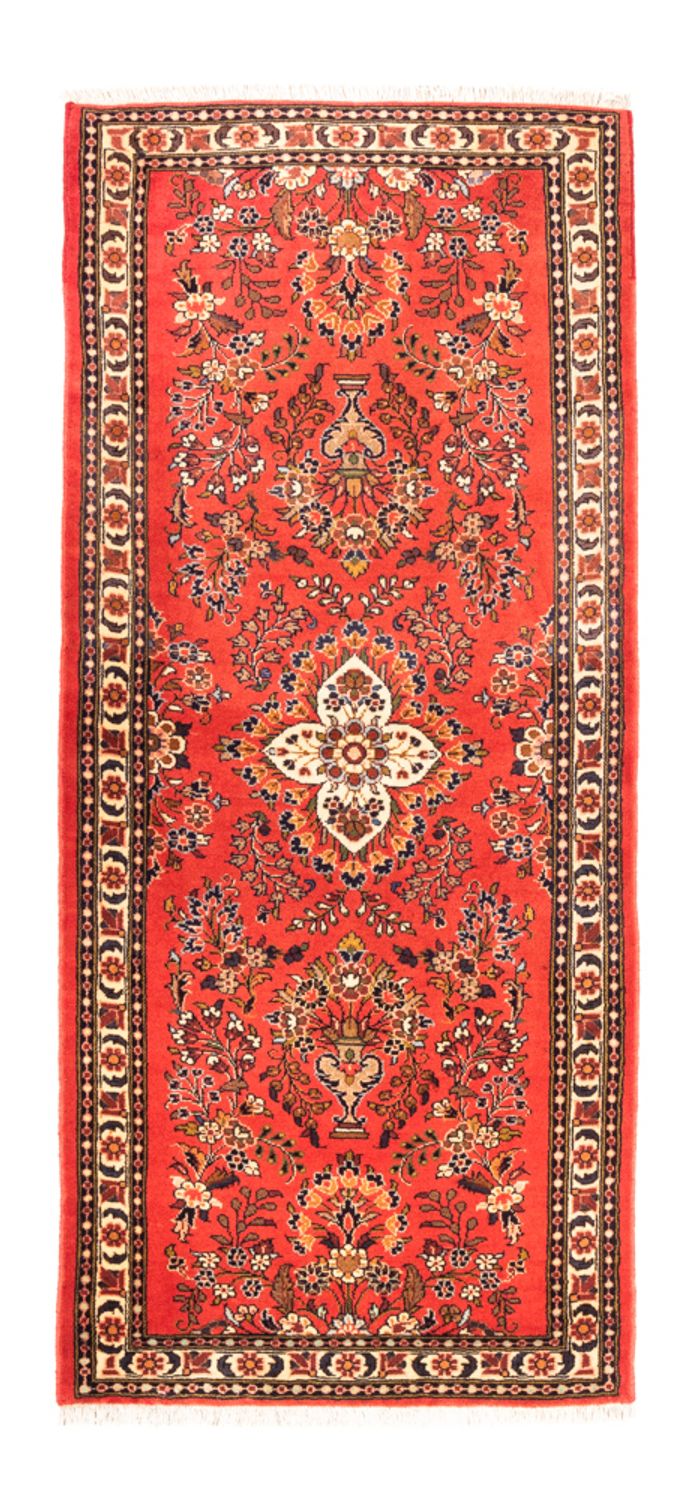 Alfombra de pasillo Alfombra persa - Nómada - 186 x 82 cm - salmón