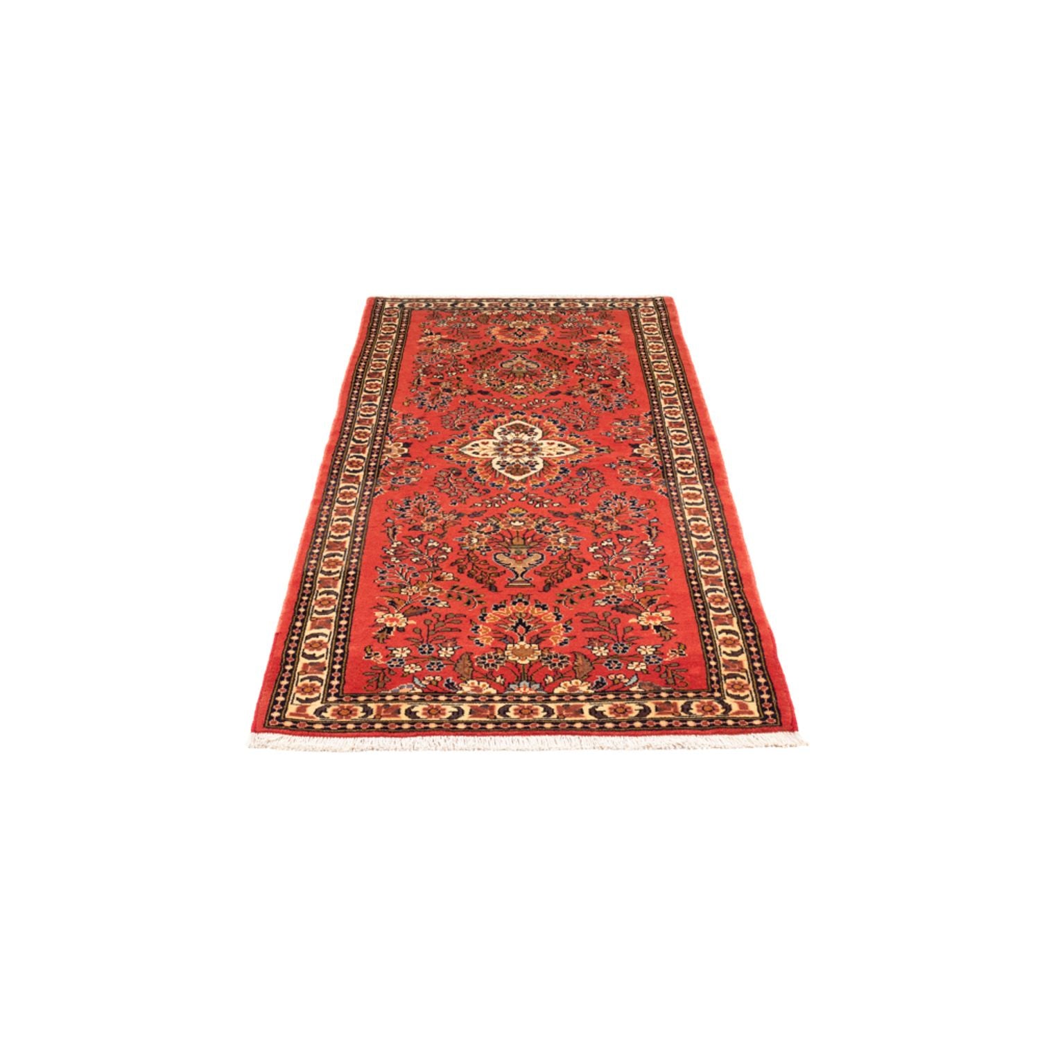 Alfombra de pasillo Alfombra persa - Nómada - 186 x 82 cm - salmón