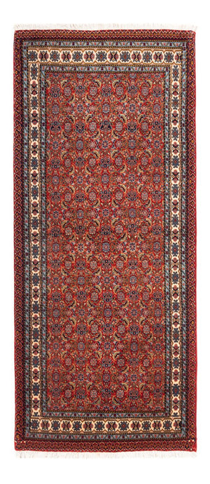Alfombra de pasillo Alfombra persa - Tabriz - 209 x 95 cm - rojo