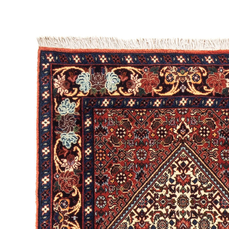 Alfombra de pasillo Alfombra persa - Bidjar - 214 x 62 cm - rojo