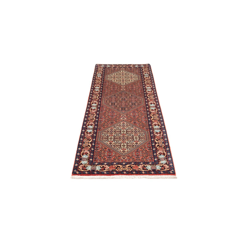 Alfombra de pasillo Alfombra persa - Bidjar - 214 x 62 cm - rojo